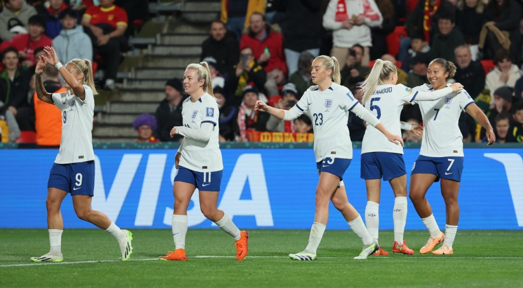 England edge Nigeria on penalties after Lauren James sees red for