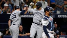 LeMahieu homers twice, Yankees beat Rays for second win in 12 games