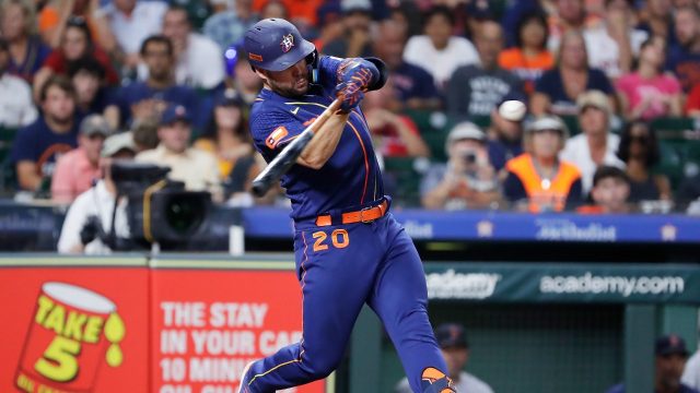 Astros Slugger Scratched From Lineup Before Game With Red Sox