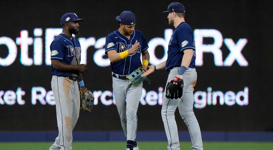 Arozarena, Lowe and Paredes slug homers to lead Rays over Marlins