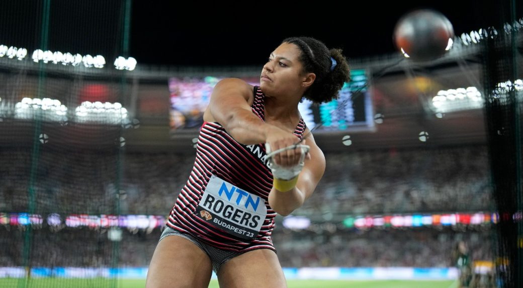 Canada's Camryn Rogers wins gold in women's hammer throw at world