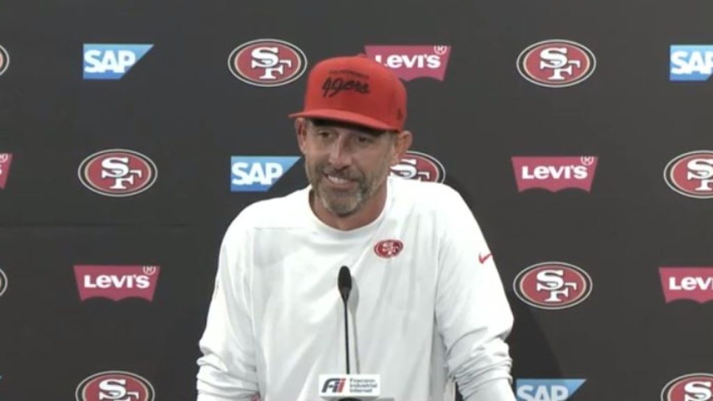 49ers' Kyle Shanahan jokes about running out of hat options for