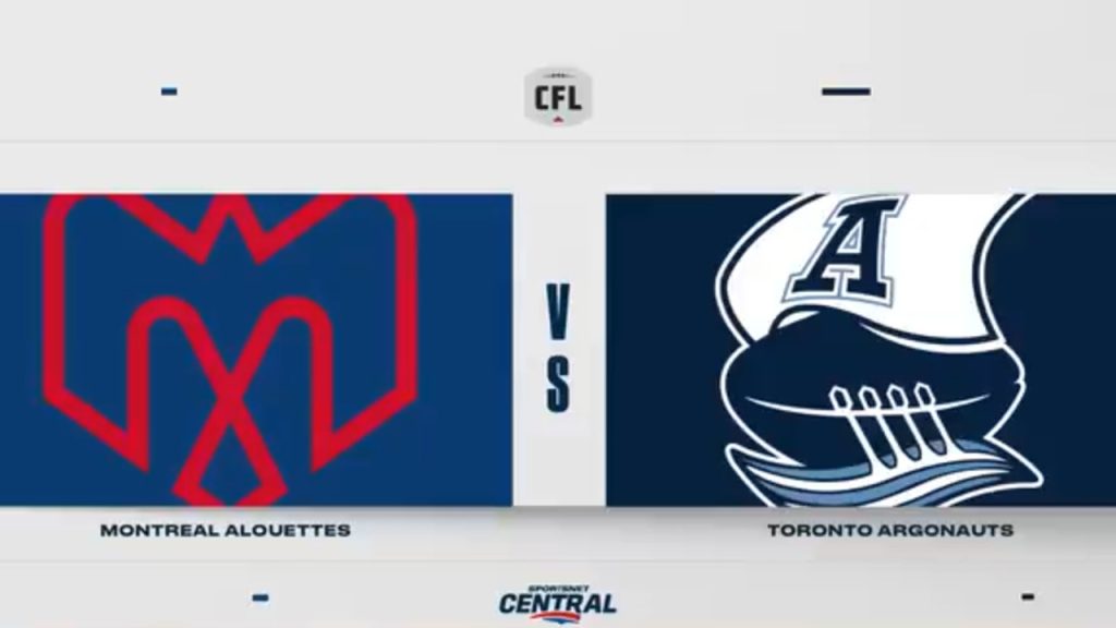 CFL Game Highlights - Toronto Argonauts vs. Montreal Alouettes - September  15, 2023 - Toronto Argonauts