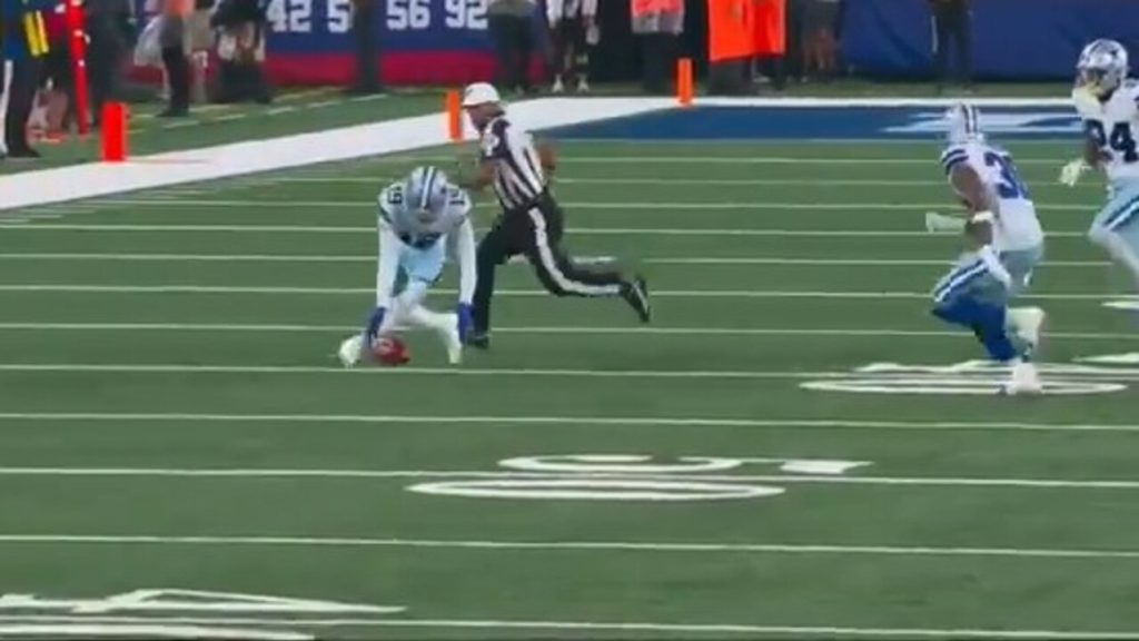 Cowboys Score 58-yard TD After Blocking Giants' FG