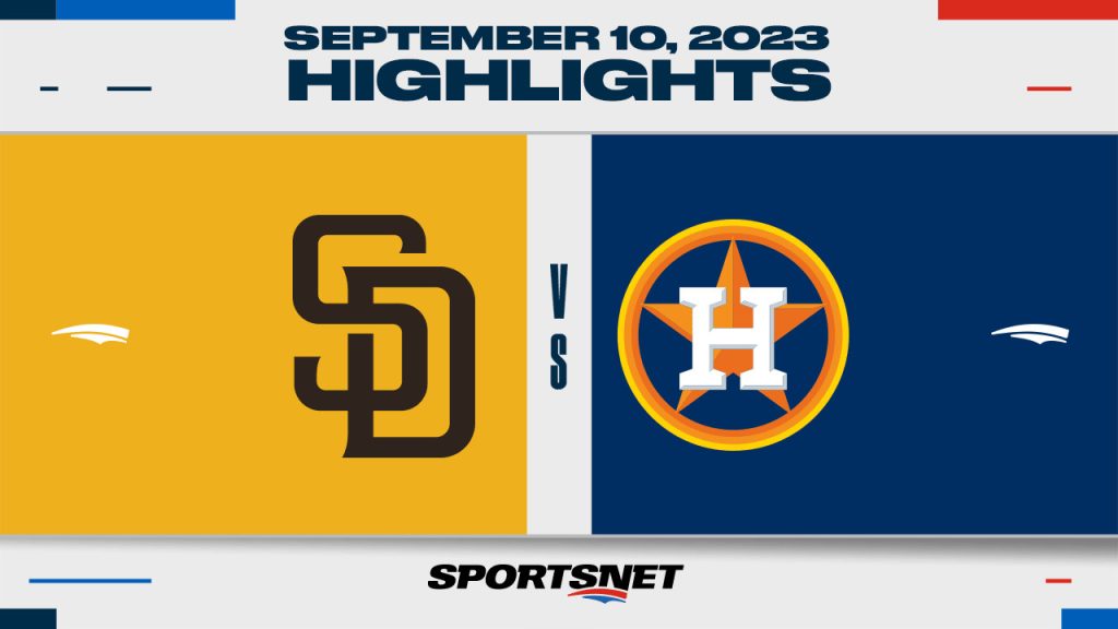 San Diego Padres vs. Houston Astros Highlights