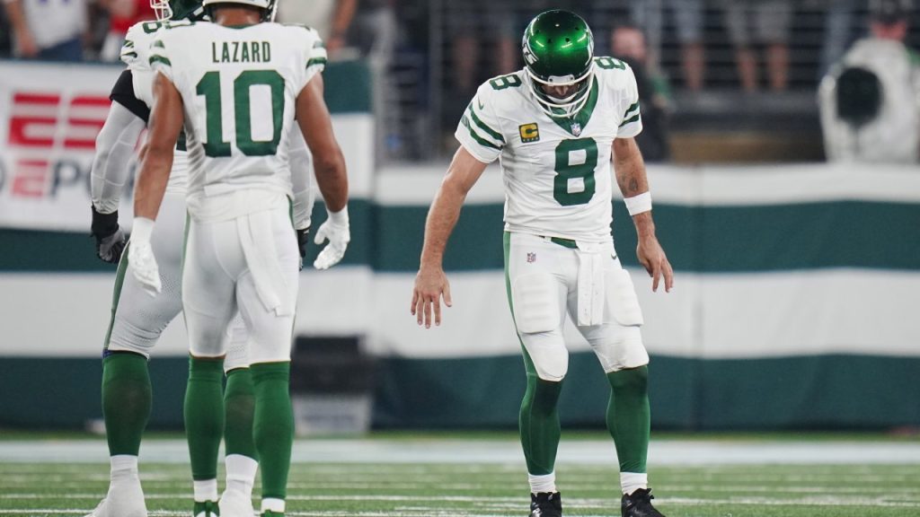 Jets' Aaron Rodgers is OUT FOR THE YEAR: MRI confirms the $75million  quarterback, 39, ruptured his Achilles tendon just four plays into the  season