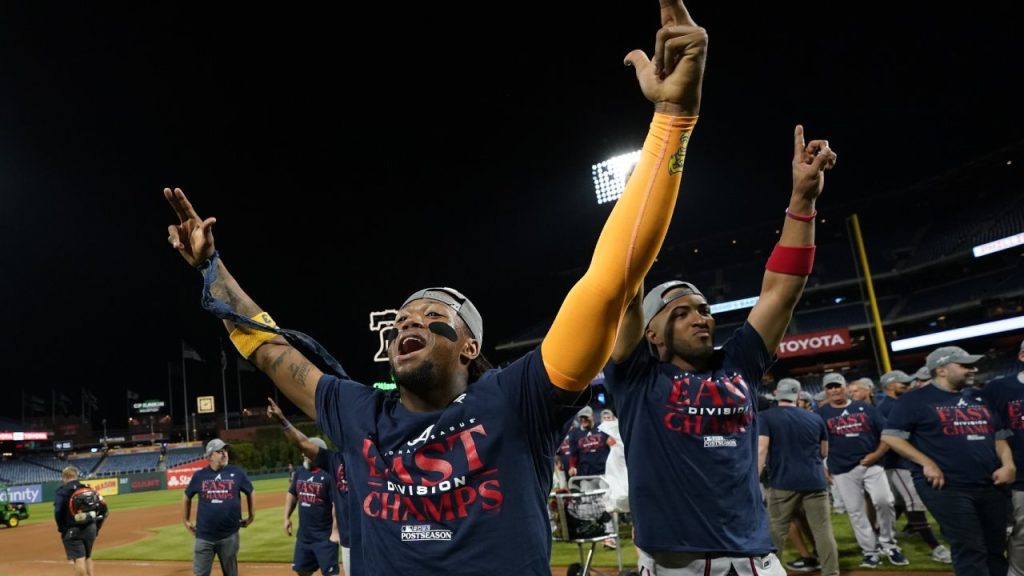 Braves capture NL East division crown 