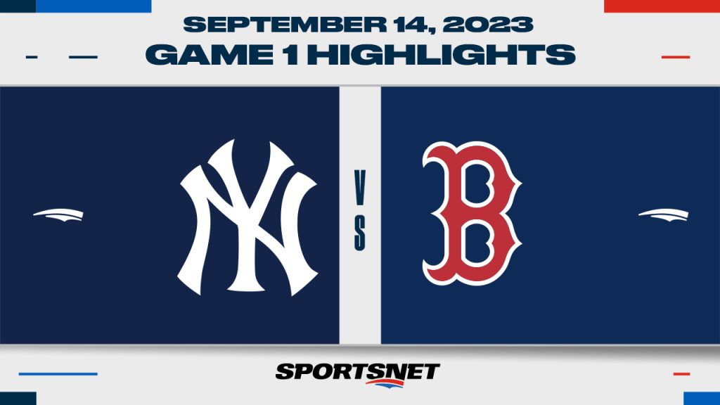 New York Yankees @ Boston Red Sox, Game Highlights