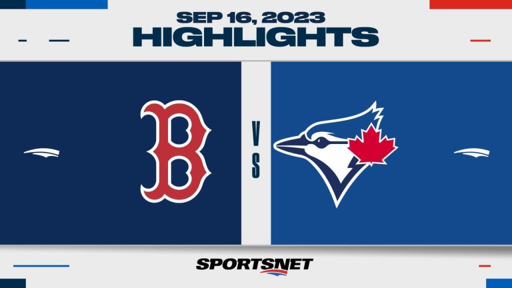Highlights: Toronto Blue Jays 4-3 Boston Red Sox in MLB