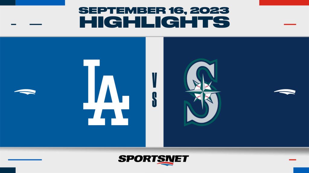 Dodgers clinch 2023 NL West title with 6-2 extra-inning win against Mariners