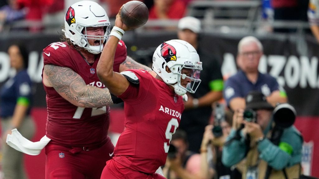 After journeyman career, Joshua Dobbs finally gets a chance to start as  quarterback for the Arizona Cardinals