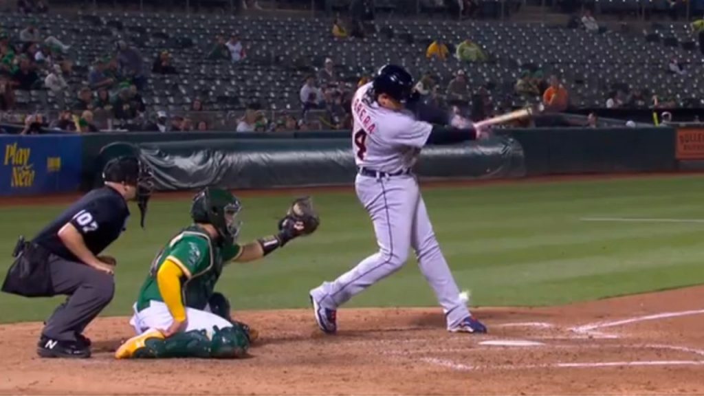 Miguel Cabrera Hitting Mechanics BAT PATH Slow Motion Home Run Tigers MLB  Baseball Tips 