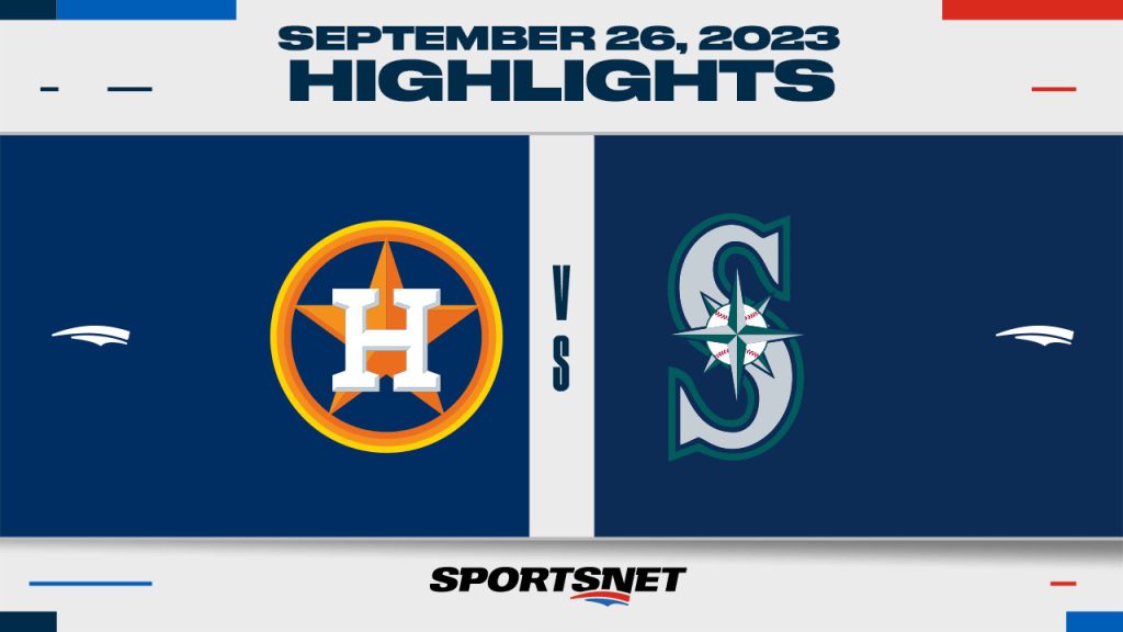 Houston Astros vs. Seattle Mariners Highlights