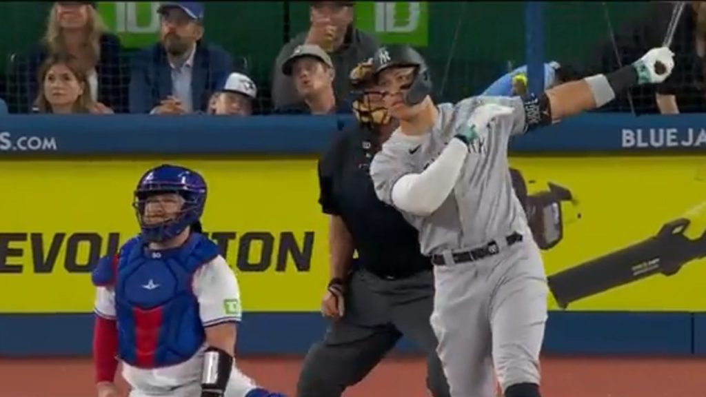 Blue Jays broadcasters question Aaron Judge's shifty eyes