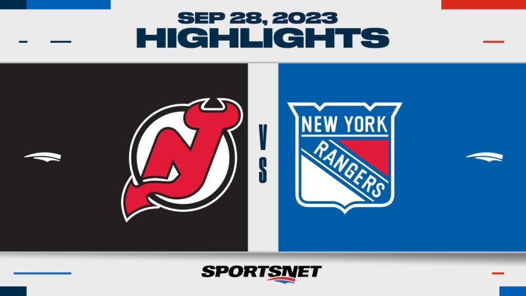 Devils @ Islanders 3/27  NHL Highlights 2023 