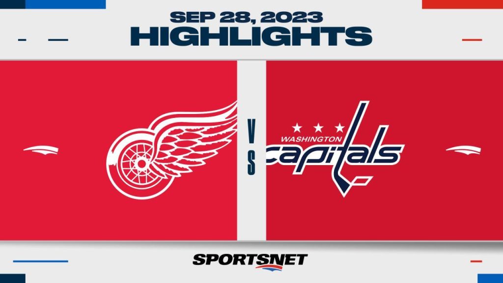 Red Wings @ Oilers 2/15  NHL Highlights 2023 