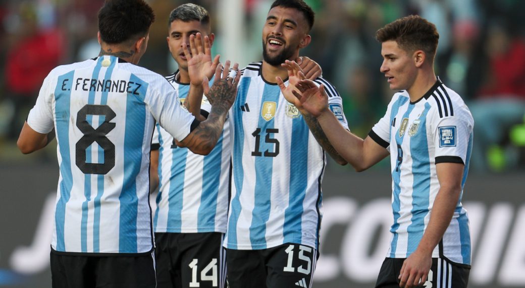 Argentina 1-0 Ecuador (Messi score) in South American Qualifiers for the  2026 World Cup, Hightlights, USA