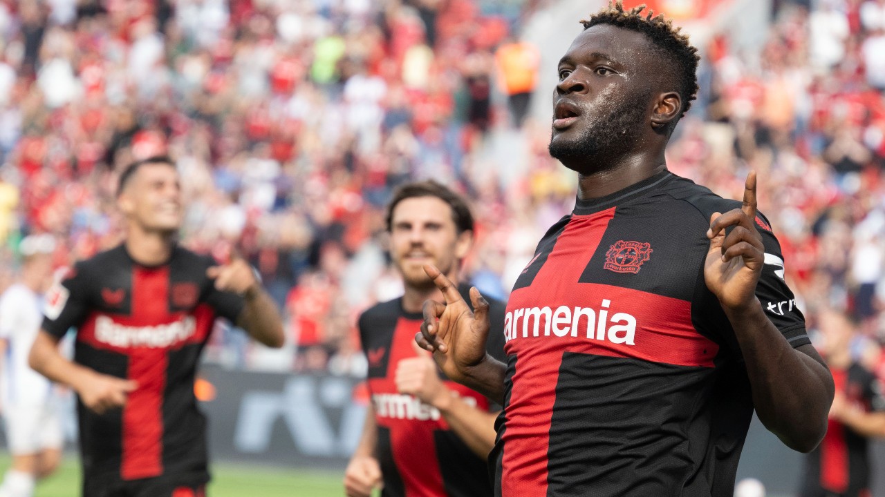 Bundesliga Roundup: Boniface scores twice as Bayer Leverkusen routs Darmstadt