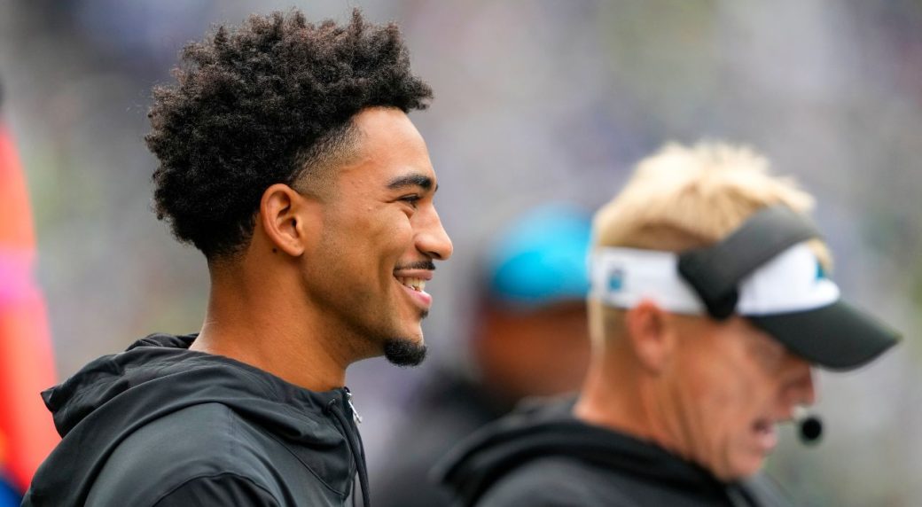 Panthers' Young on track to play vs. Vikings after returning to practice