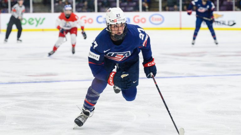 American Taylor Heise would be a natural pick for the Minnesota franchise. (Christopher Katsarov/CP)