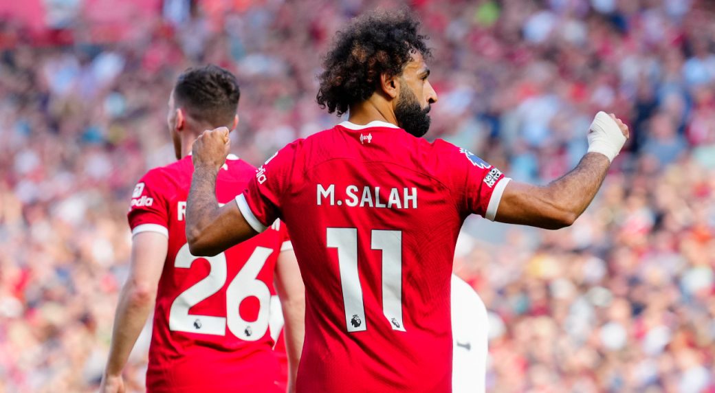 Salah scores in Liverpool’s win over Aston Villa as speculation swirls