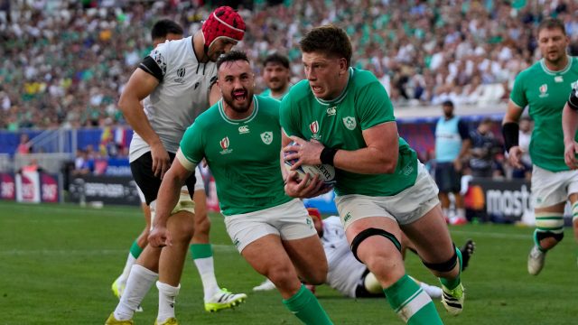 Ireland puts Tonga away at the Rugby World Cup, underdog Portugal harasses  Wales and Samoa arrives