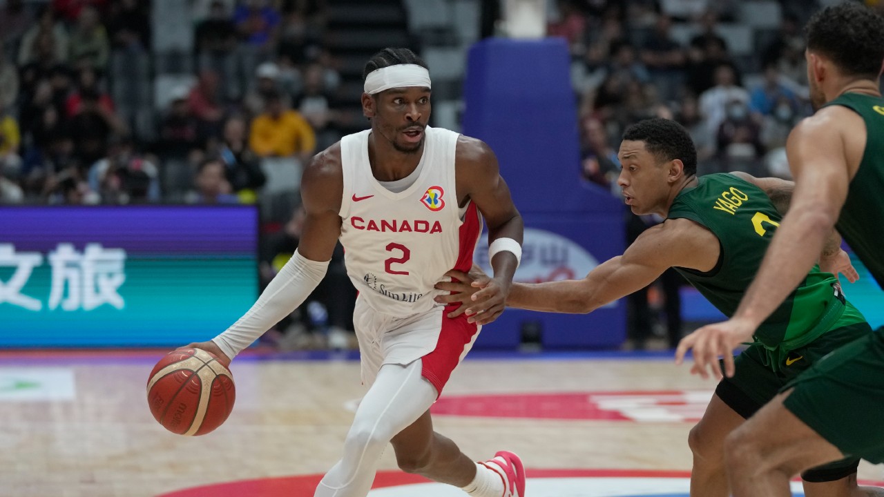 Shai Gilgeous-Alexander in a blow out win vs France Today : 27