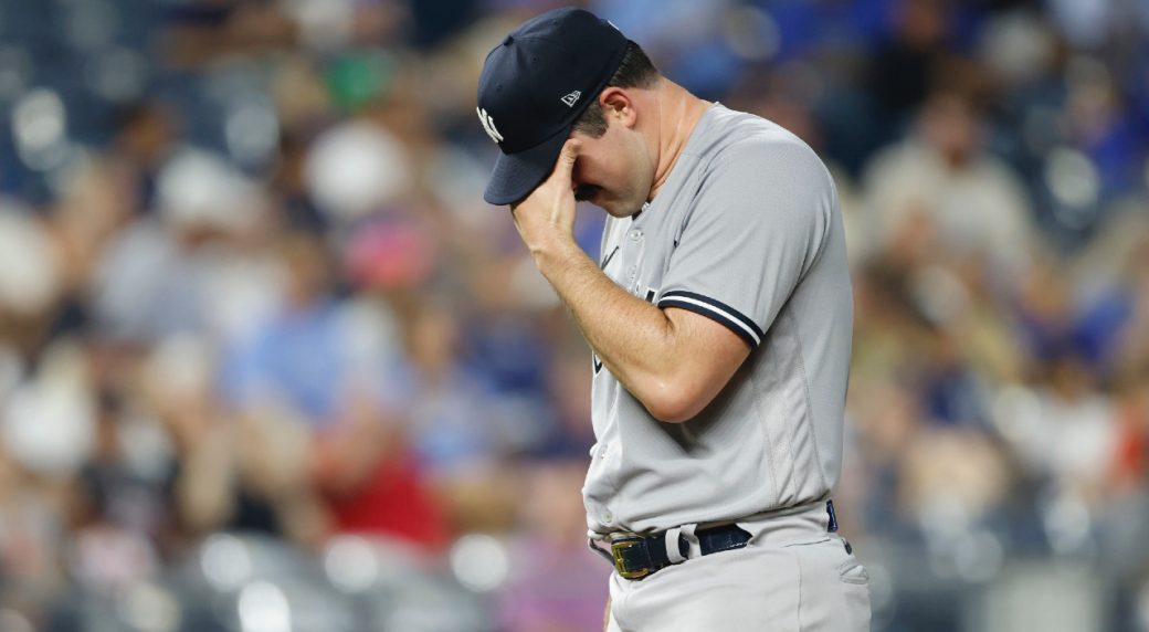 Seven Months Later, Carlos Rodon Finally Gets First Win As A Yankee.