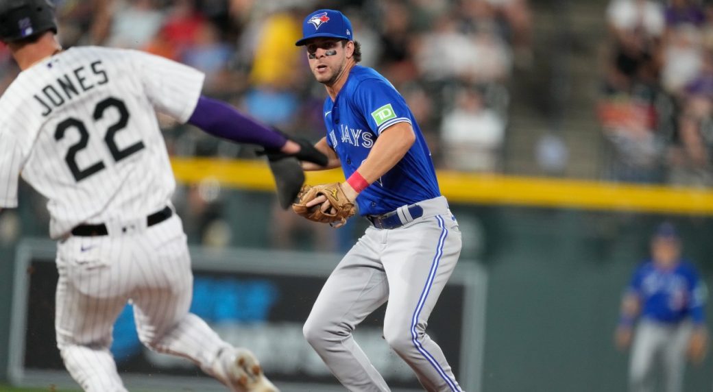 In lopsided Coors Field win, Blue Jays’ org players shine in spotlight