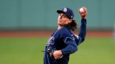 Glasnow pitches five innings in playoff tuneup as Rays beat Red Sox