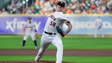 Astros take no-hitter into ninth, hand A&#8217;s 100th loss of season