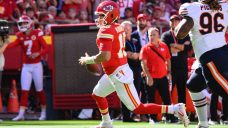 Mahomes throws three TD passes, Taylor Swift celebrates as Chiefs rout Bears