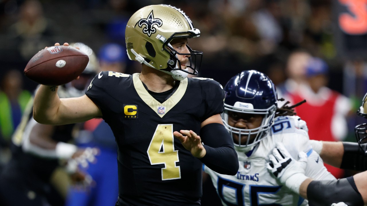 New Orleans Saints edge the Tennessee Titans 16-15