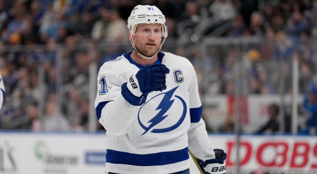 Lightning's Stamkos misses game vs. Senators with lower-body injury