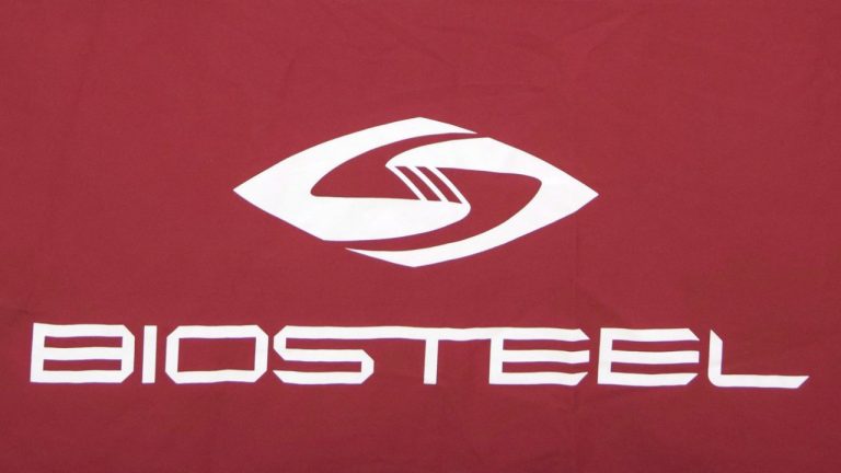 BioSteel Sports Nutrition Inc. owes a slew of top-ranking sports teams and leagues millions of dollars. BioSteel sports drink logo is shown in Toronto on Tuesday, August 4, 2015. (J.P. Moczulski/CP