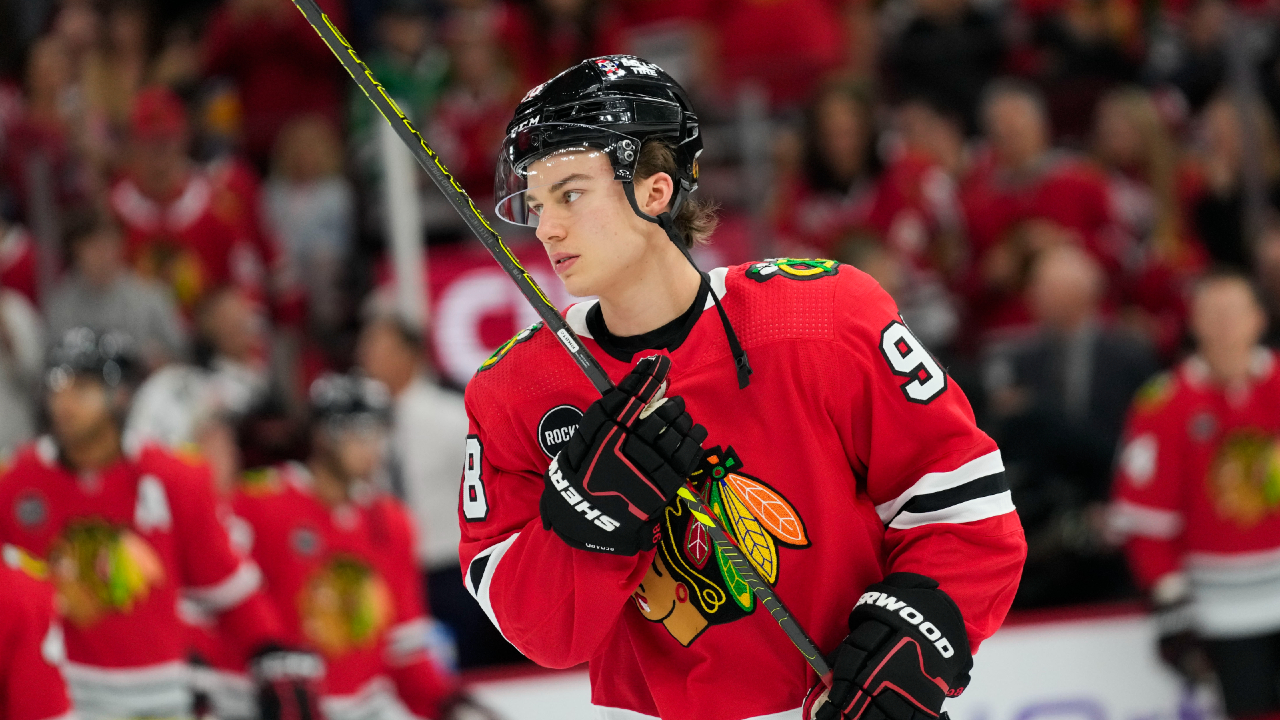 Hawks Hits: Connor Bedard's Three-Point Night Leads the Blackhawks Over Red  Wings - CHGO