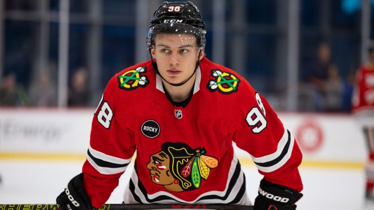 Connor Bedard during the pre-season. (Getty Images)