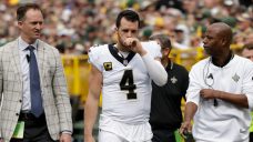 Saints&#8217; Carr (shoulder) week-to-week, but not ruled out for next game