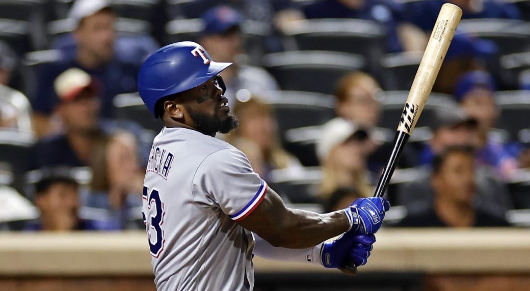 Rangers place OF Adolis Garcia (knee) on 10-day injured list, Sports