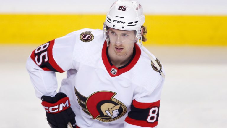 Ottawa Senators defenceman Jake Sanderson. (CP)