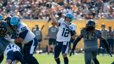 Kelly throws two TD passes, scores another in Argonauts&#8217; win over Tiger-Cats