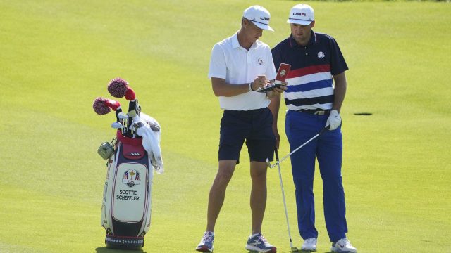 Best friends Scottie Scheffler and Sam Burns again struggle together in  Ryder Cup loss – KGET 17