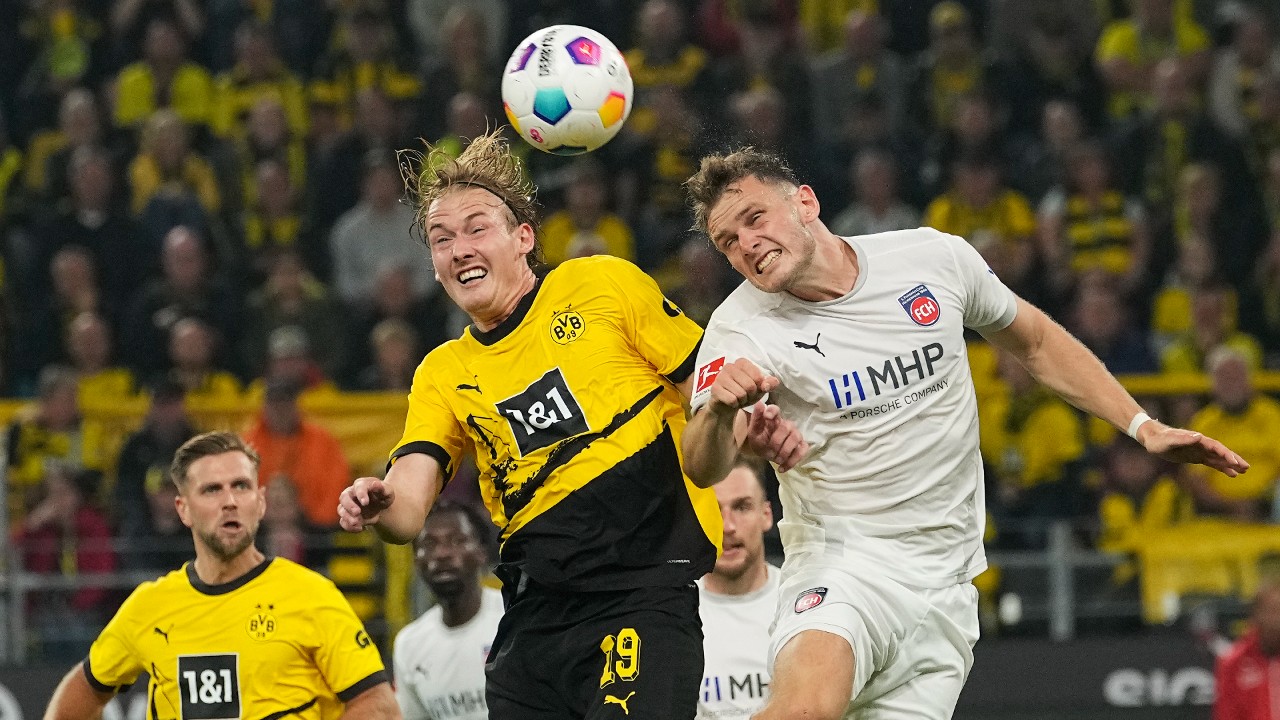 Dortmund squanders two-goal lead, Heidenheim grabs its first Bundesliga point