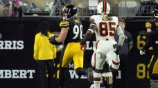 T.J. Watt&#8217;s scoop-and-score lifts Steelers past Browns who lose Nick Chubb to injury