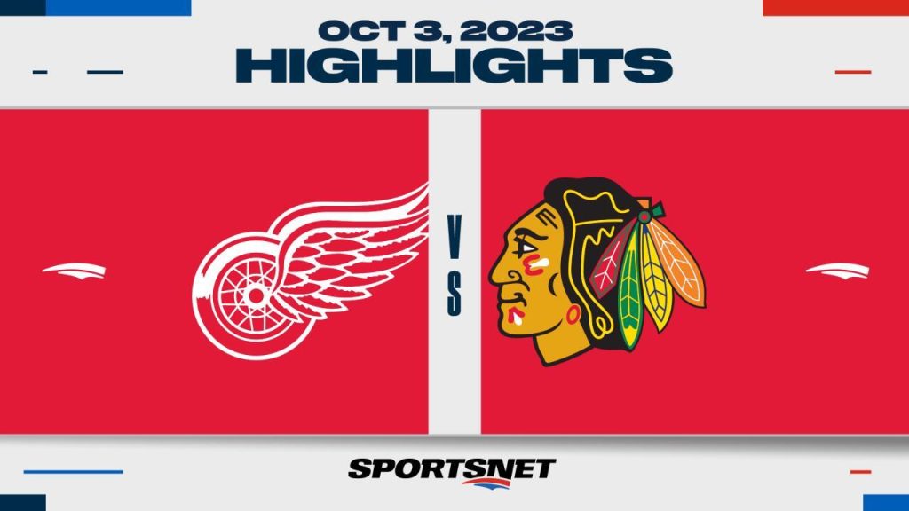 NHL Pre-Season Highlights  Wild vs. Blackhawks - October 5, 2023 