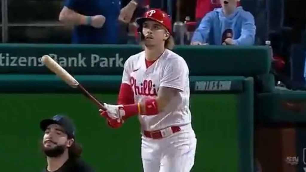 Bryson Stott's pinch-hit homer highlights Phillies' bench's impact