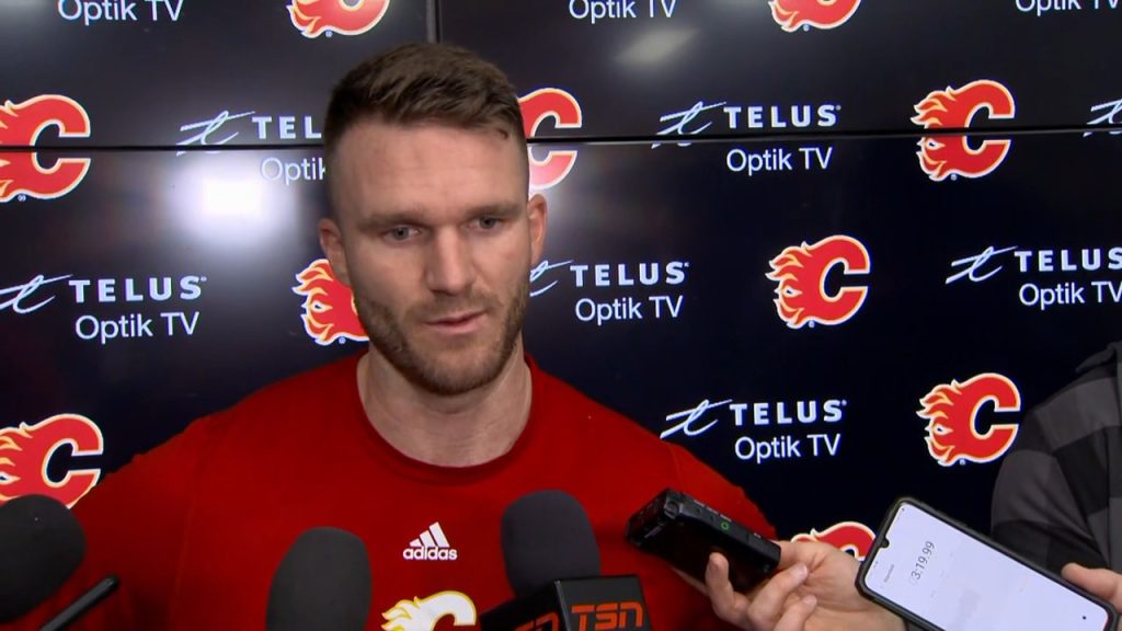 Jonathan Huberdeau finding past form as Flames prepare to host Flyers