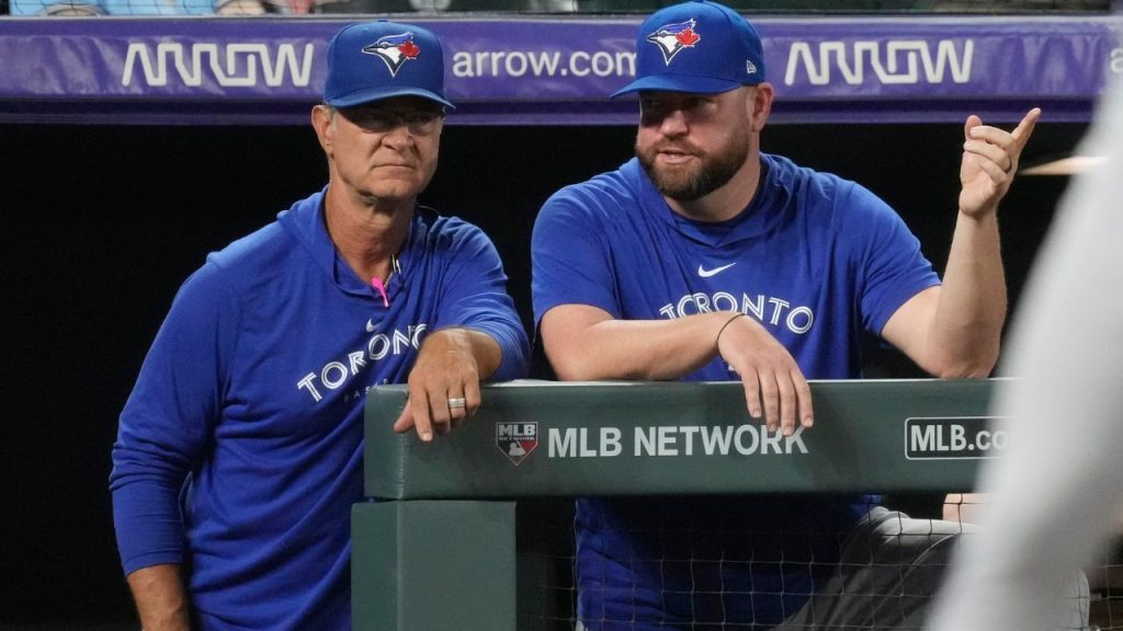 Toronto Blue Jays 'not going to panic,' acting manager says of four-game  slump