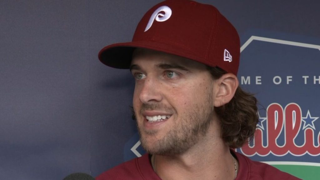 Aaron Nola's cap tip might have had extra meaning in Phillies' playoff  clincher 