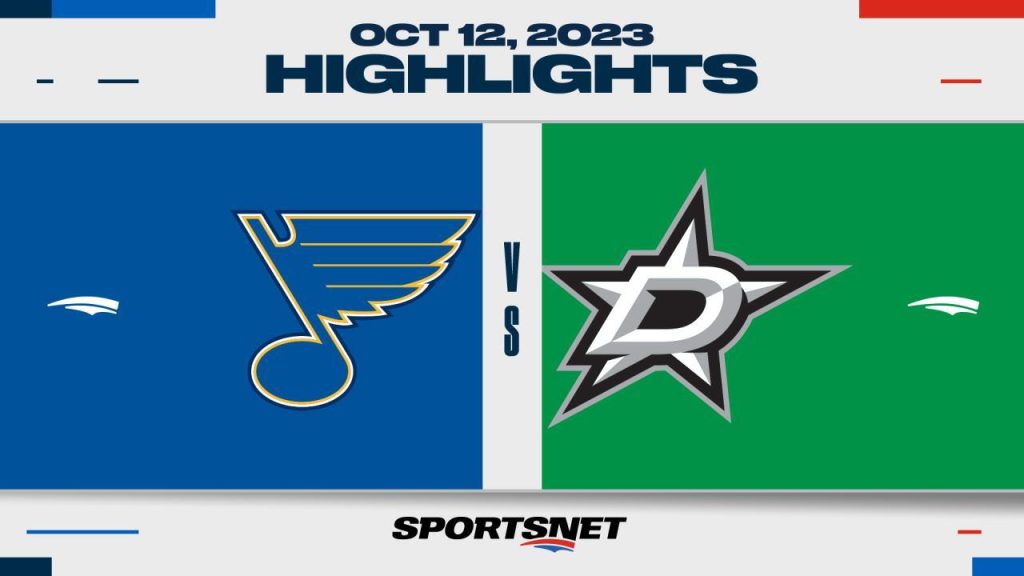 Refs and St Louis Blues tag team the Dallas Stars 2-1